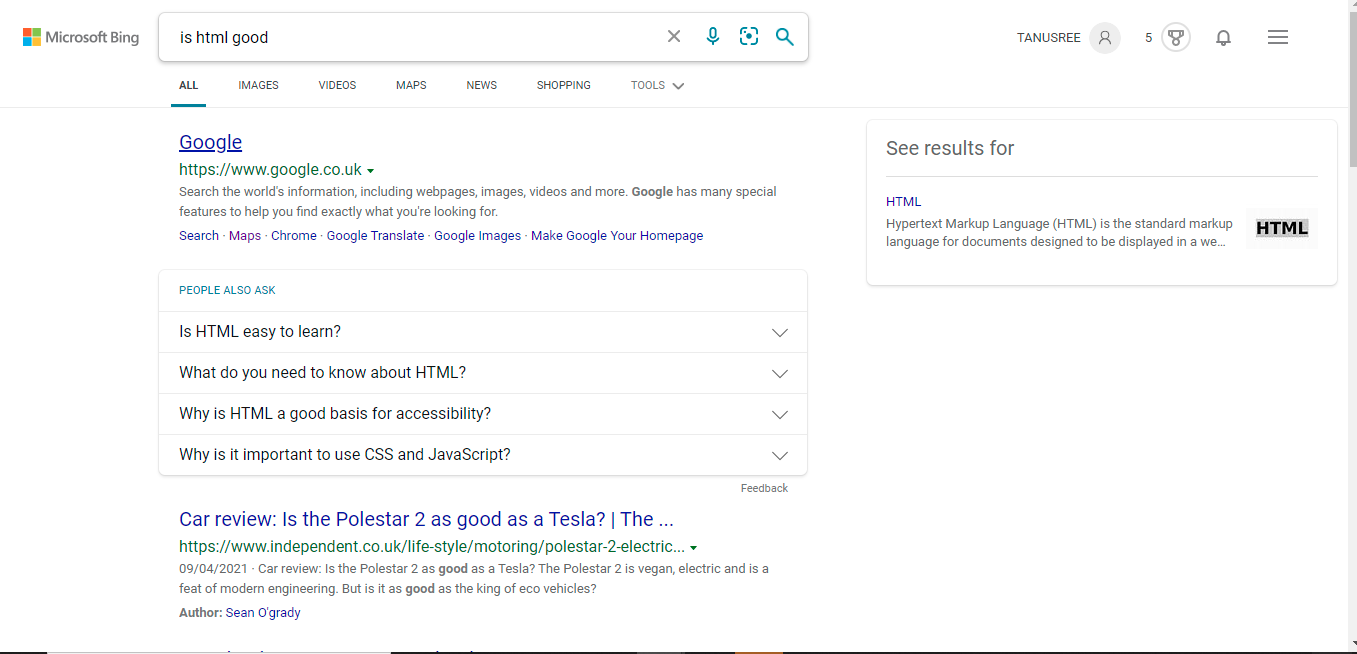 awful search results on bing - Microsoft Community