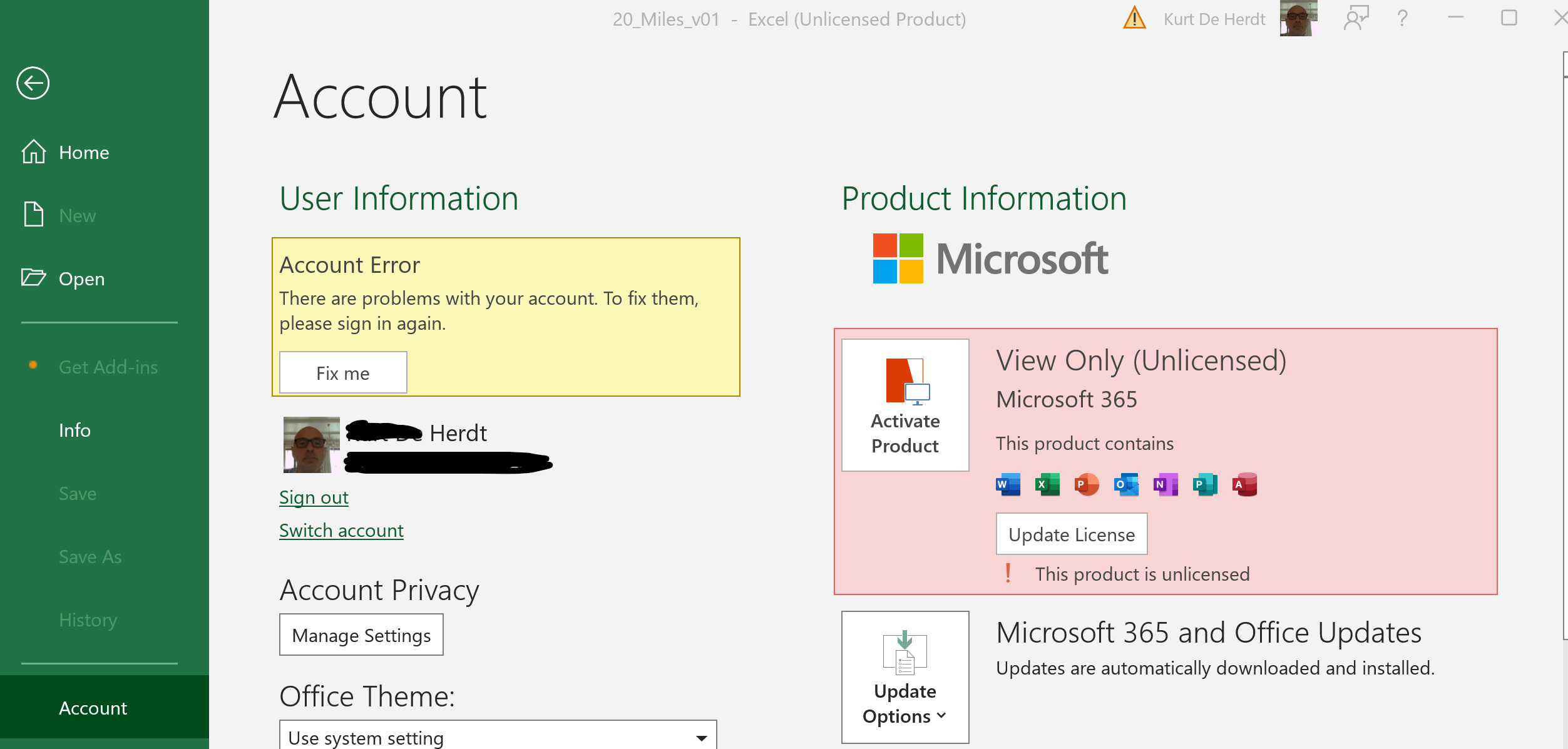 Office 365 Deactivated - unable to activate again - but I have a valid ...