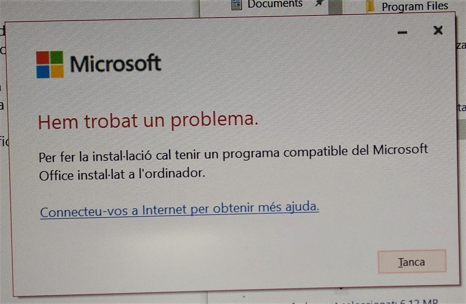 No puedo instalar Office - Microsoft Community