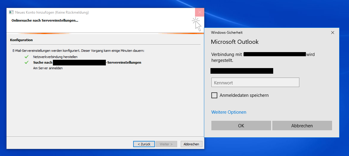 Outlook 2010 Auf Windows 10 Kann Sich Nicht Mit Exchange Verbinden