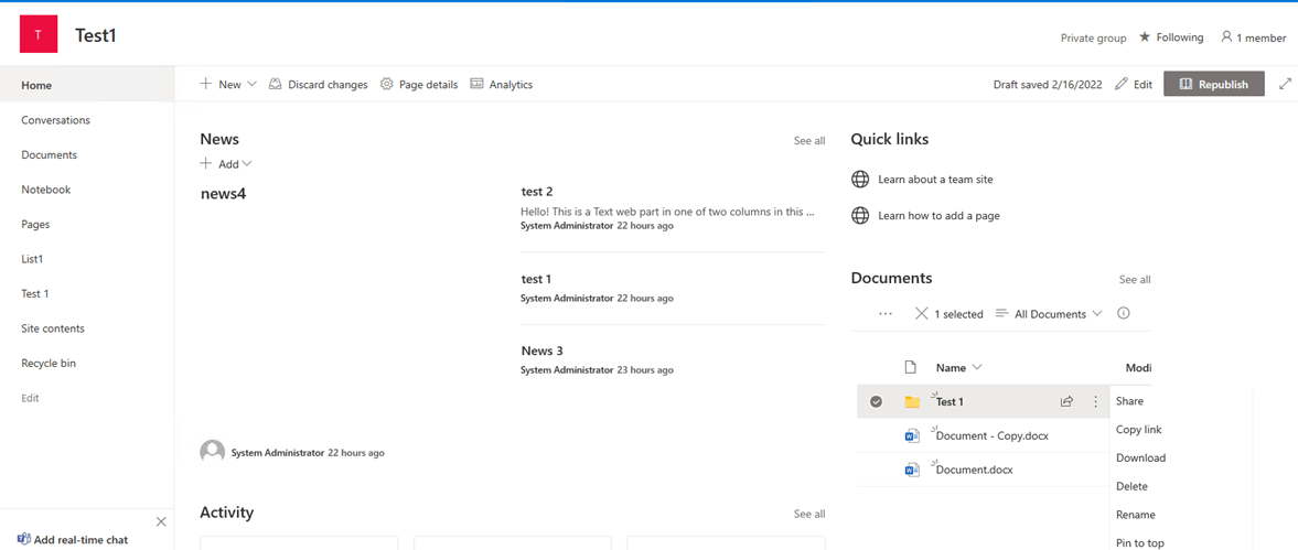 Move files and folders on sharepoint microsoft community