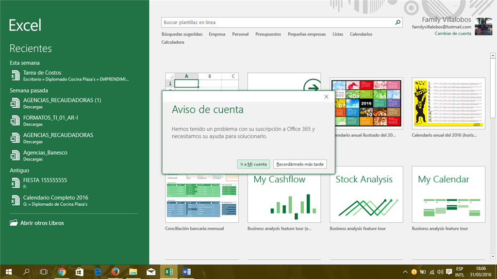 Office 365 Personal: No puedo activar. - Microsoft Community
