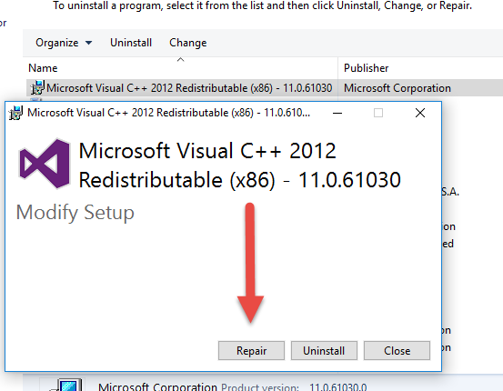 Microsoft Visual C 12 Update 4 Has Downloaded Nearly 100 Microsoft Community