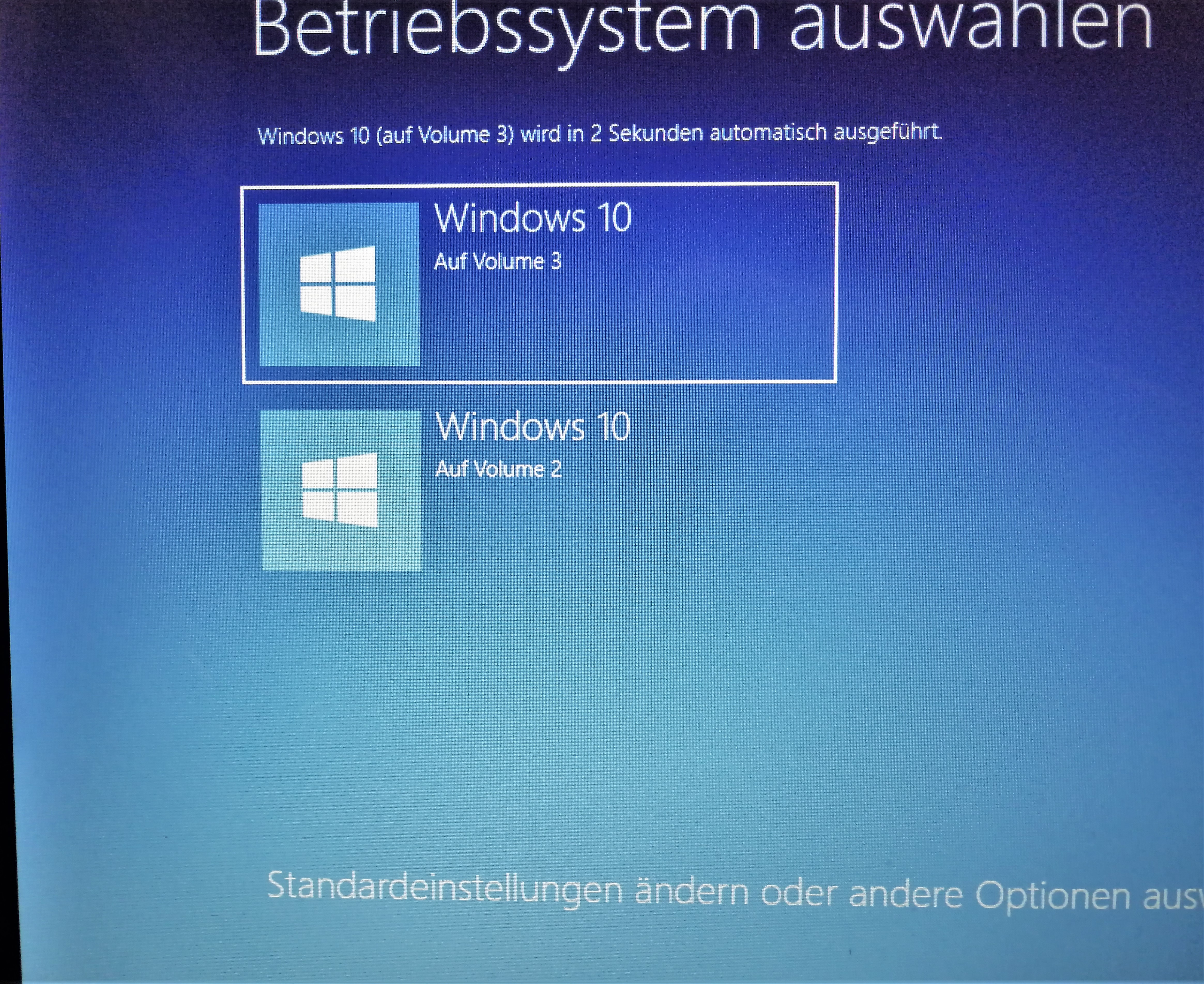 Windows 10 Home neu aufgesetzt.