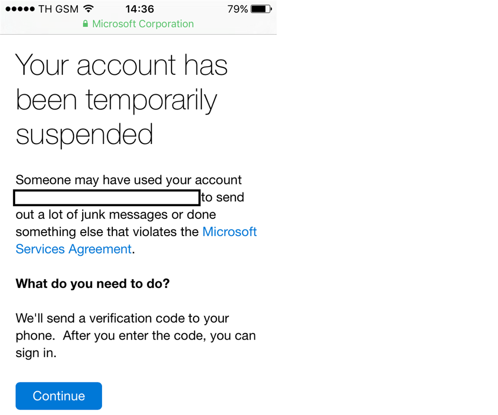 Your Account Has Been Temporarily Suspended In Microsoft Community 2736