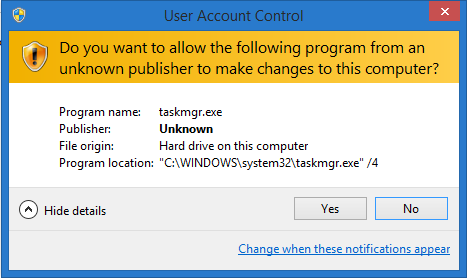 Windows needing permission for task manager,user account control, and ...