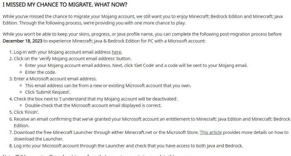 Minecraft post migration java account stolen due to the migration. -  Microsoft Community