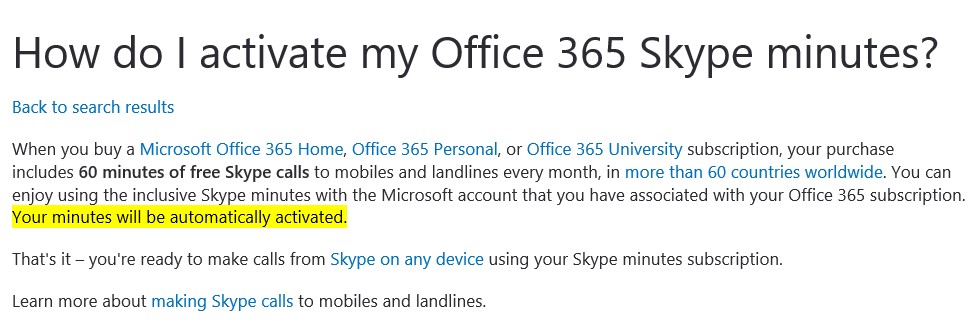 Skype to Phone credit expiration - Microsoft Community