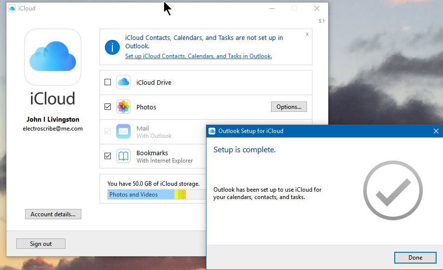 Outlook 2016 for mac icloud calendar