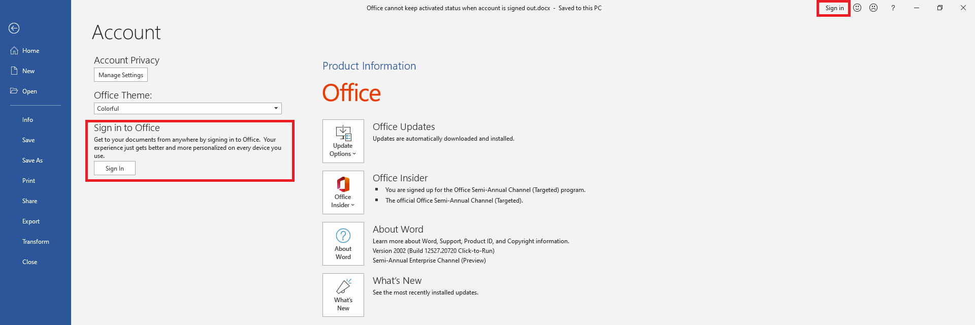 This copy of microsoft office is not activated что делать