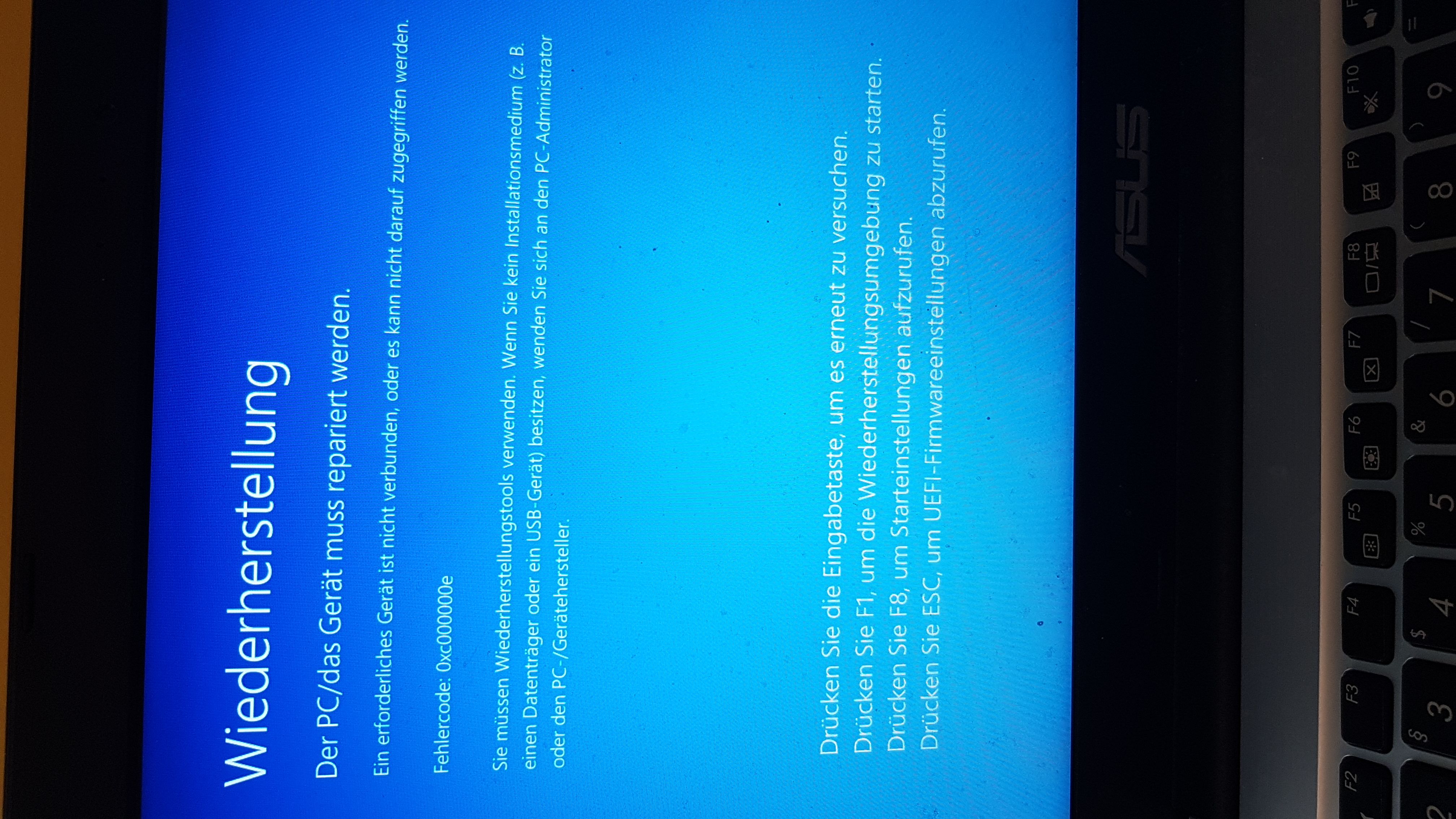 Windows 10 fehler