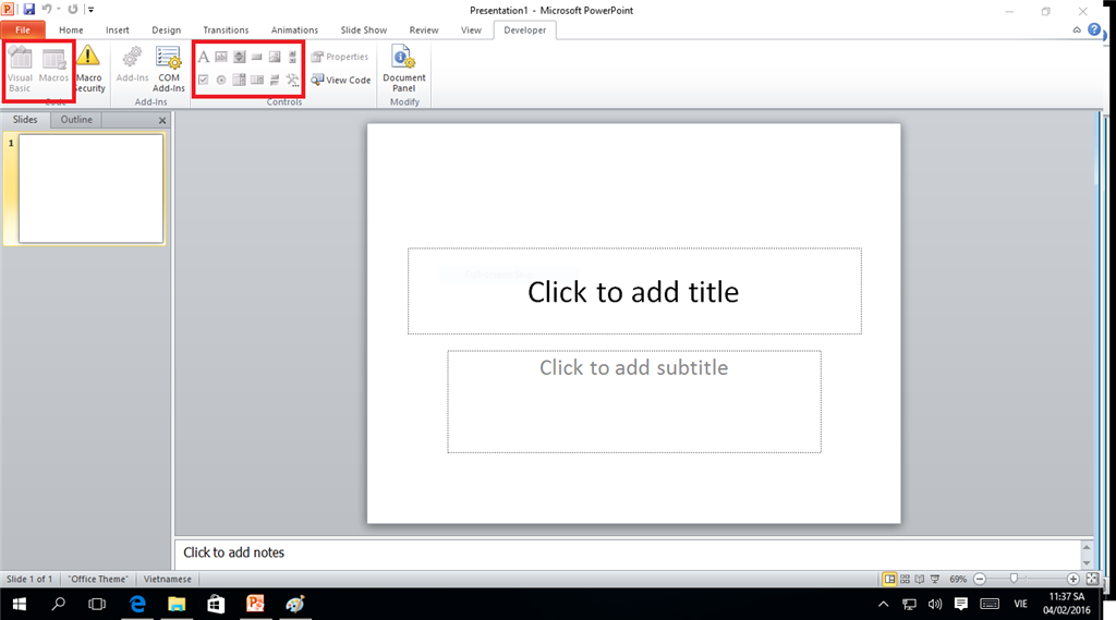 Cannot insert ActiveX control in PowerPoint 2010 - Microsoft Community