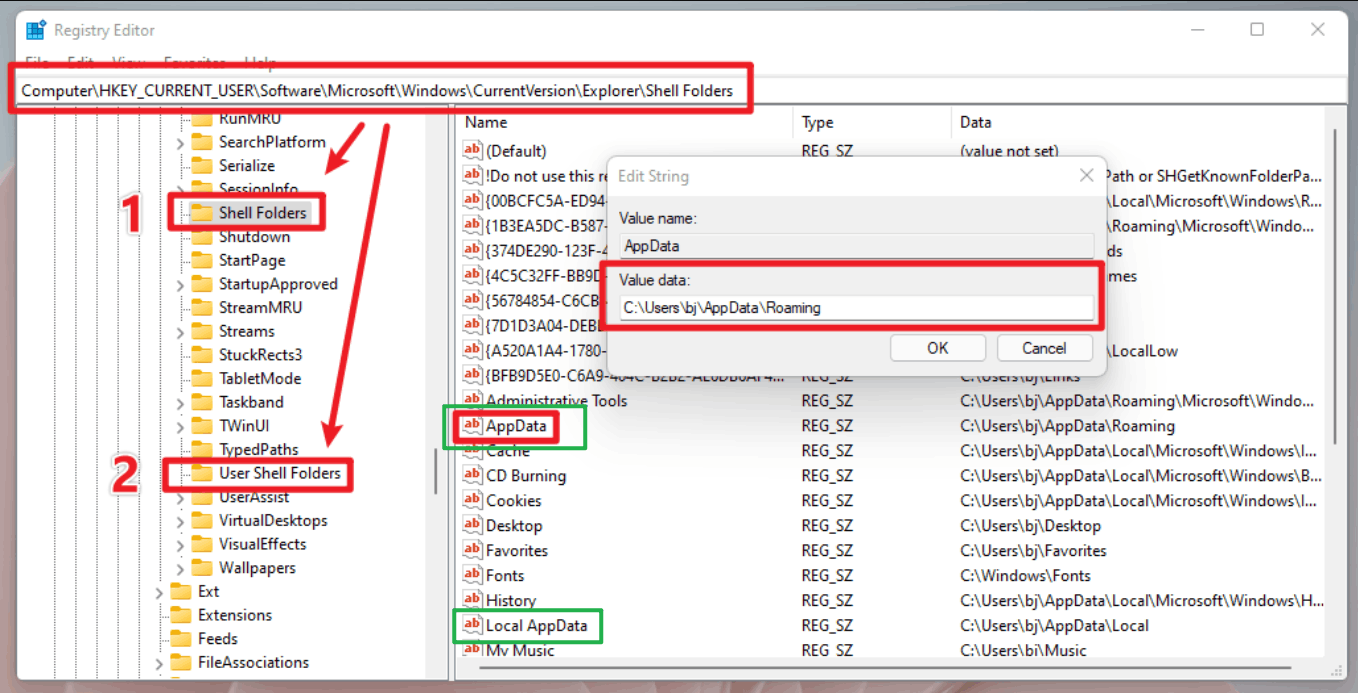 How To Move The "C:\users\username\AppData" Folder To Another Drive ...