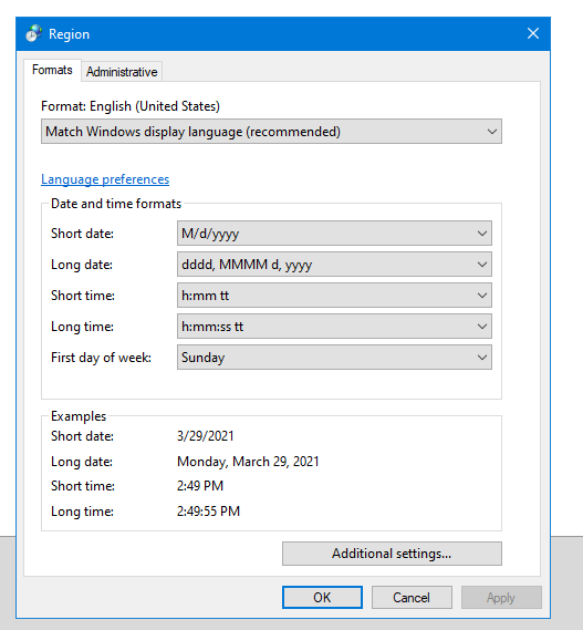 Window перевод. Regional format Windows. Регионы c#. Administrative Tab виндовс 7. English Date format.