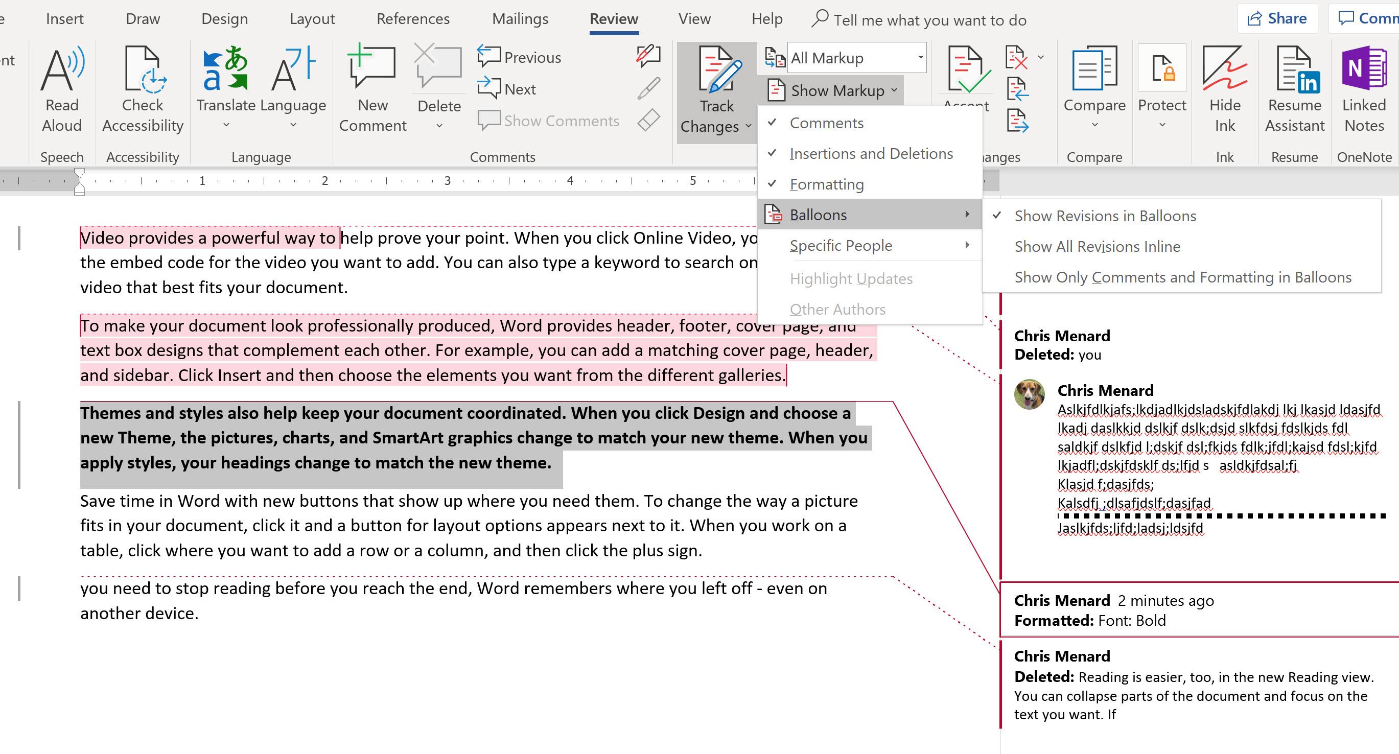 Converting docx into pdf: Problems with comments display - Microsoft