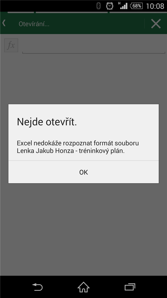 Jak otevřít Soubor XLSX v mobilu?