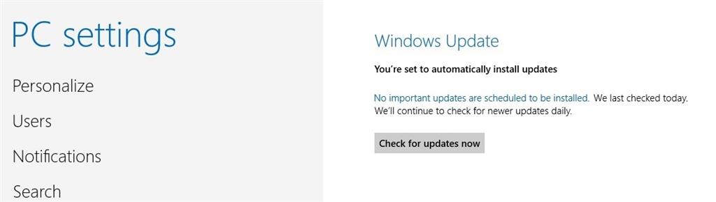 Upgrade to Windows 8.1 (from Win8) considered an Automatic Windows 