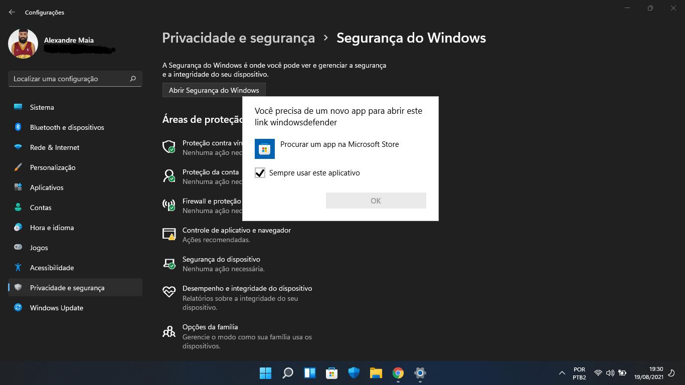 Ficar protegido com a Segurança do Windows - Suporte da Microsoft