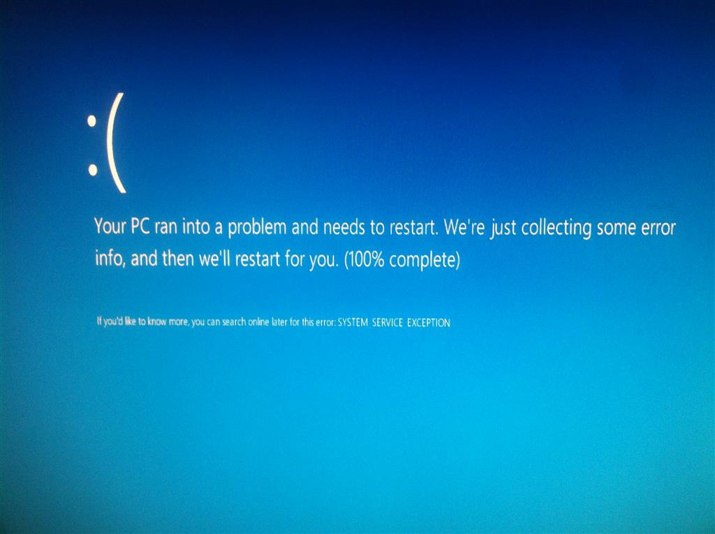 Rom fail windows 10