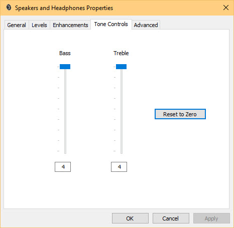 Oprigtighed nøjagtigt Strengt Equalizer settings in Windows 10 - Microsoft Community