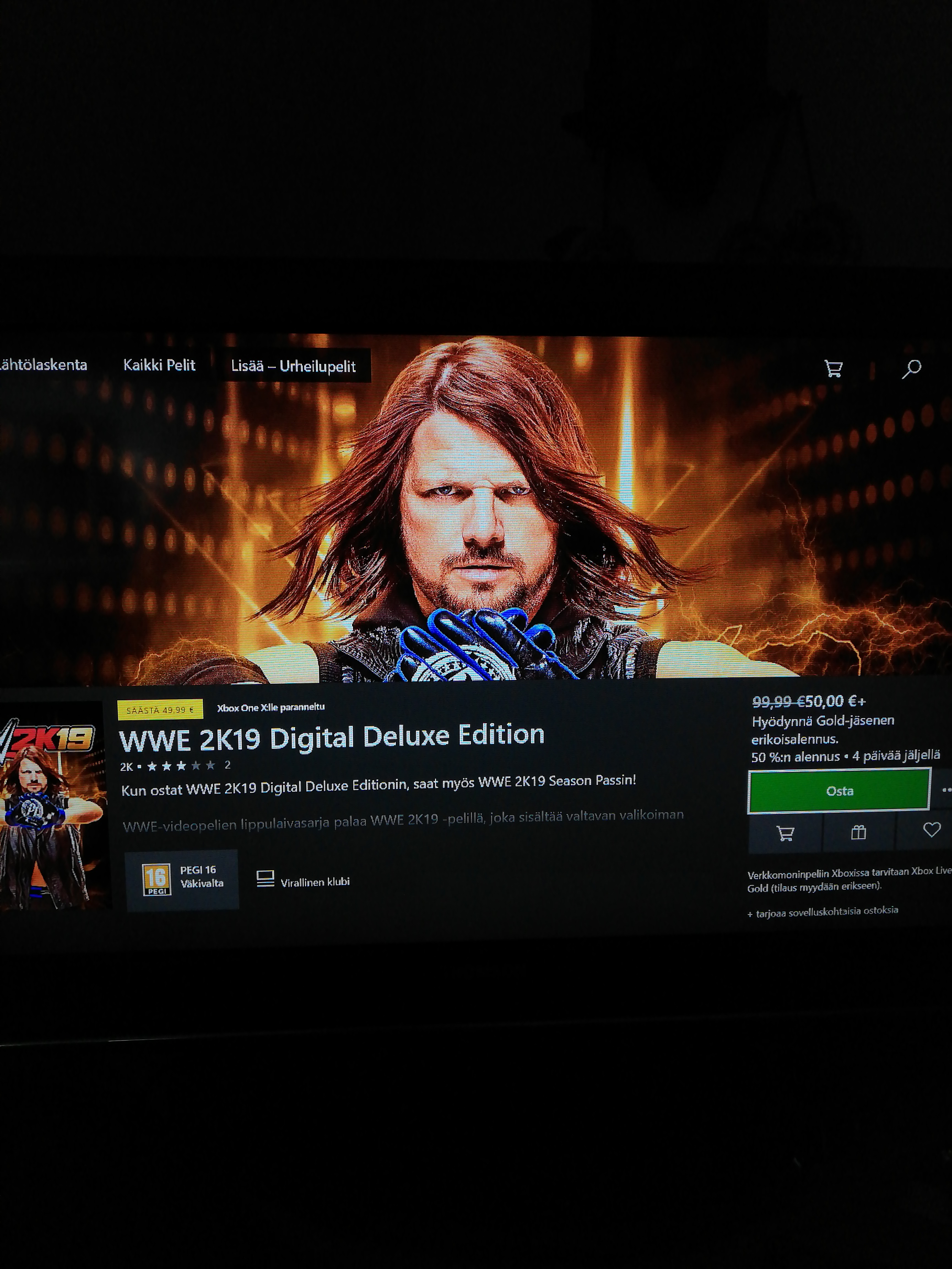 Wwe 2k19 best sale xbox digital download