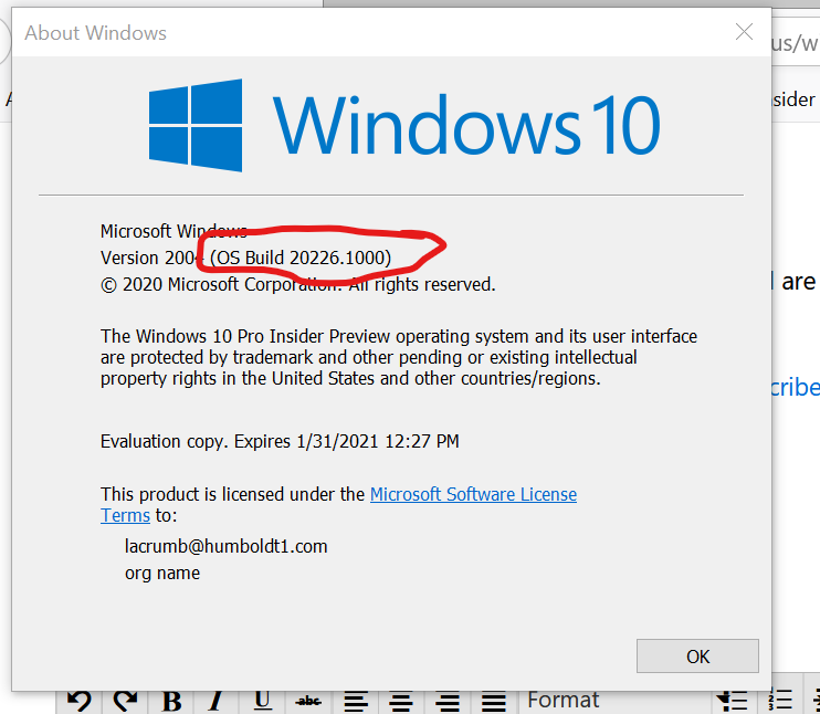 Still Stuck On Windows Version 19041 - 10.0.19041, Why Have I Still ...