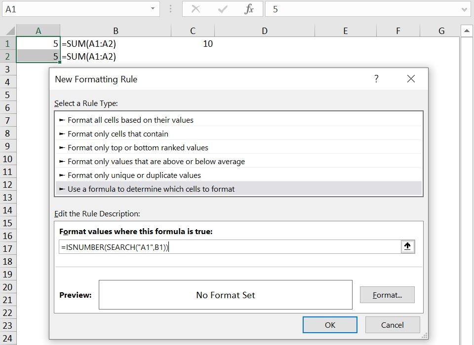 how-to-make-a-cell-change-colour-if-it-is-referenced-in-a-formula-in-a