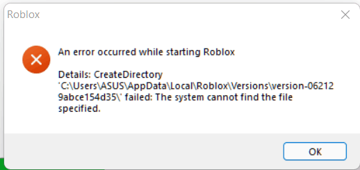 roblox studio installer bug - Microsoft Community