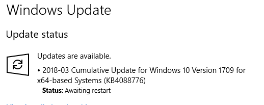 Windows 10.... Requires a restart to finish installing - Microsoft ...