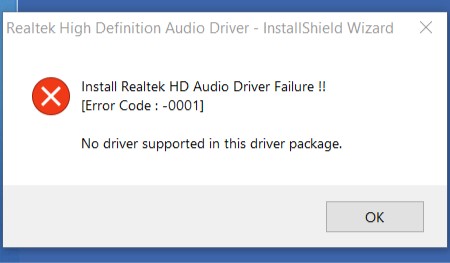 High definition audio device windows 10