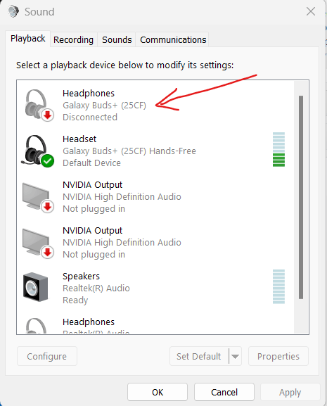 Galaxy buds online settings