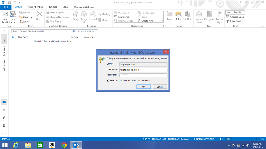 Outlook 2013 Login Issue - Microsoft Community