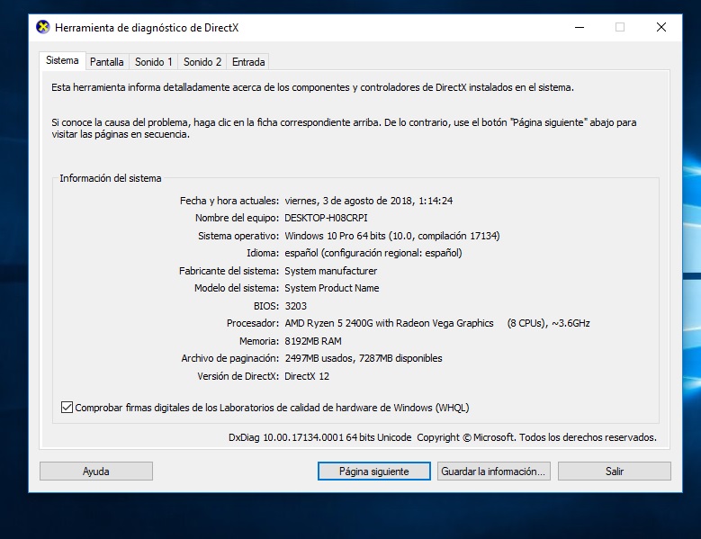 Windows 10 Como Soluciono El Problema De Dx11 Microsoft Community