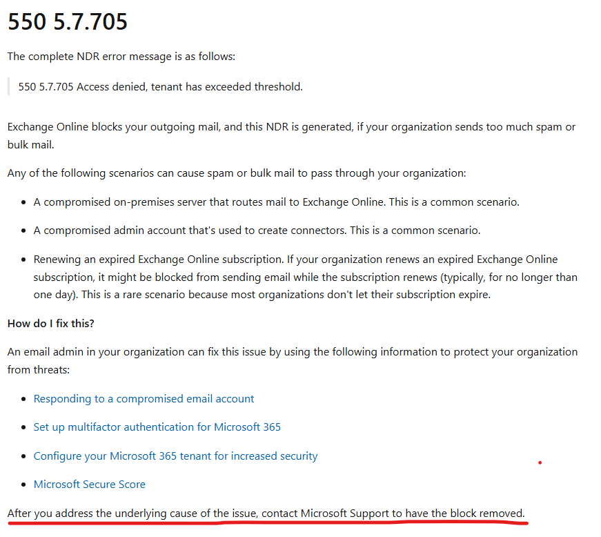 Getting Access Denied Tenant Has Exceeded Threshold When Trying To   A99536f3 470e 44d0 894c 1193c68a1921