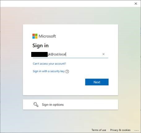 Microsoft outlook deals sign in