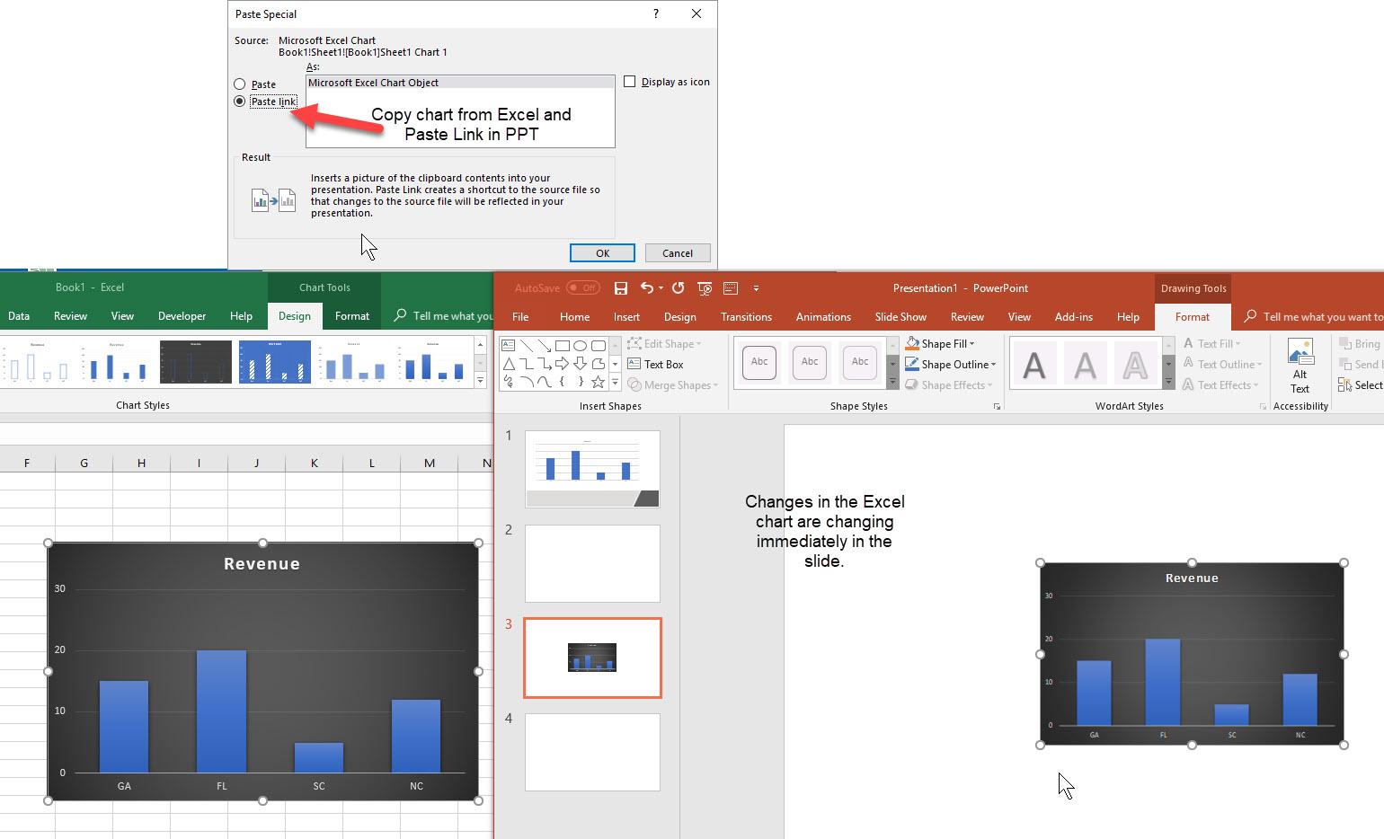 Can You Link Excel Data To Powerpoint