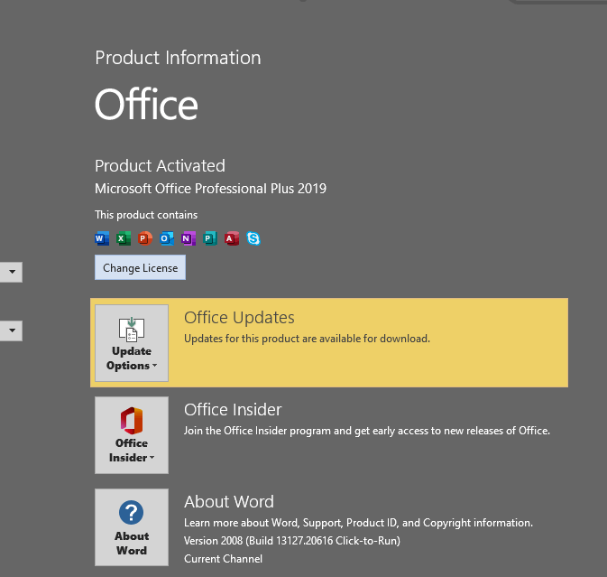 MS Office 365 Change license error - Microsoft Community