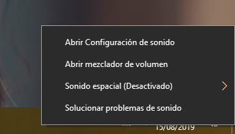 Windows 10 • Barra de sonido aparece con un recuadro con el nombre de -  Microsoft Community