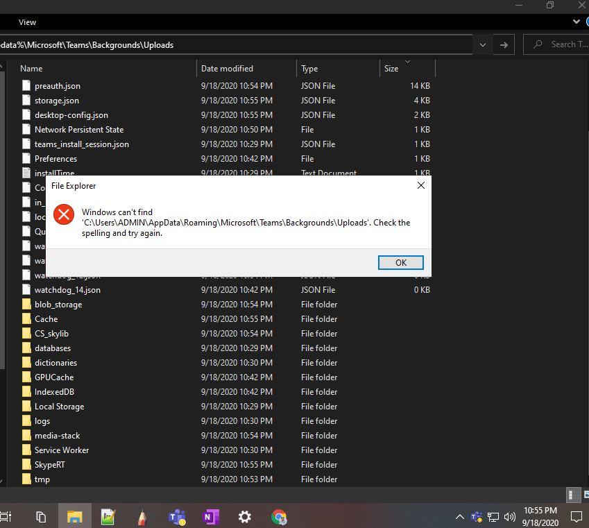No Background Folder And Apply Background Effect Option Missing Microsoft Community