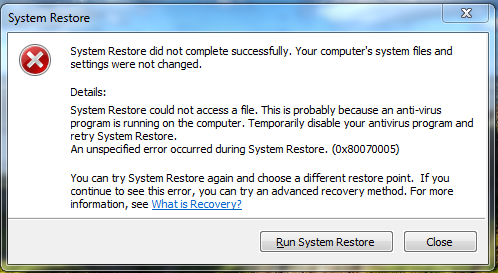 Код ошибки x80070005. Ошибка -5004 0x80070005. 0x80070005 как исправить Windows 7. 0х80070005 отказано в доступе. Error could not access