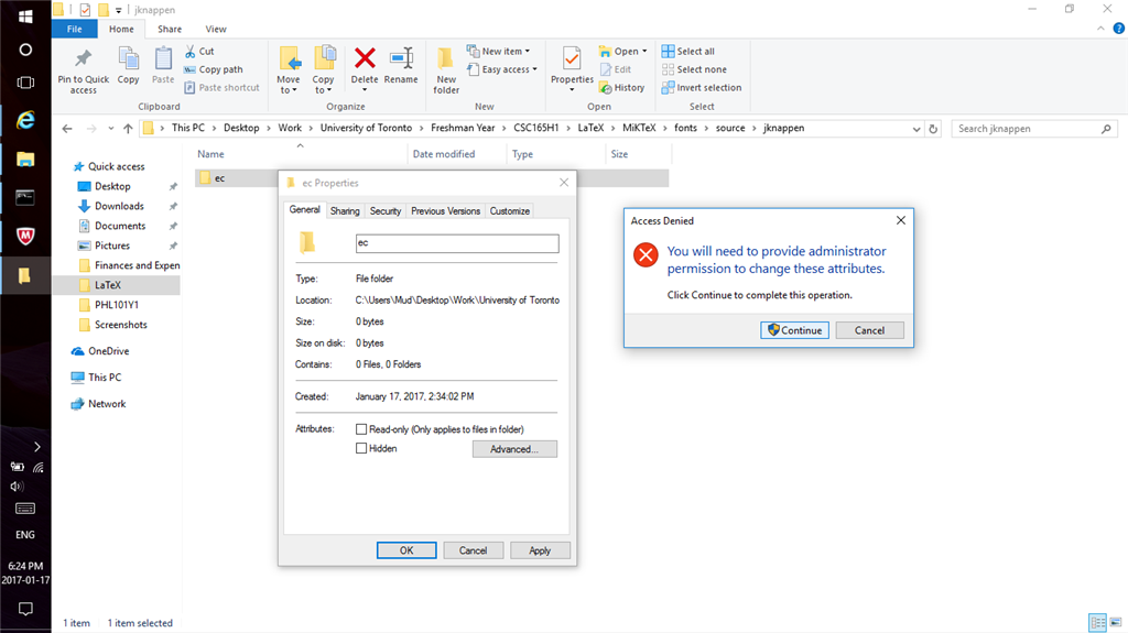 [SOLVED] Unable to Delete a File: Access Denied - Microsoft Community