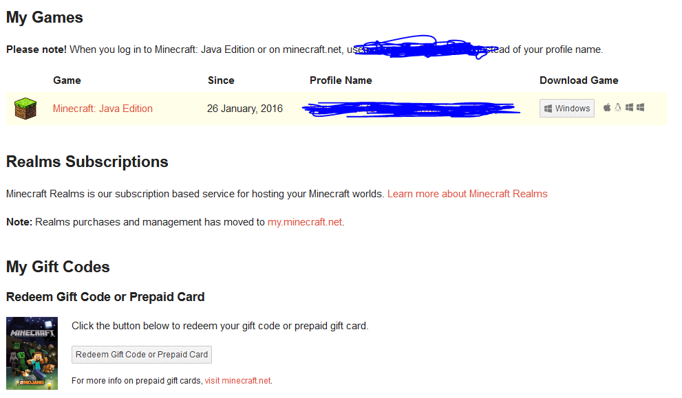 microsoft gift card for minecraft