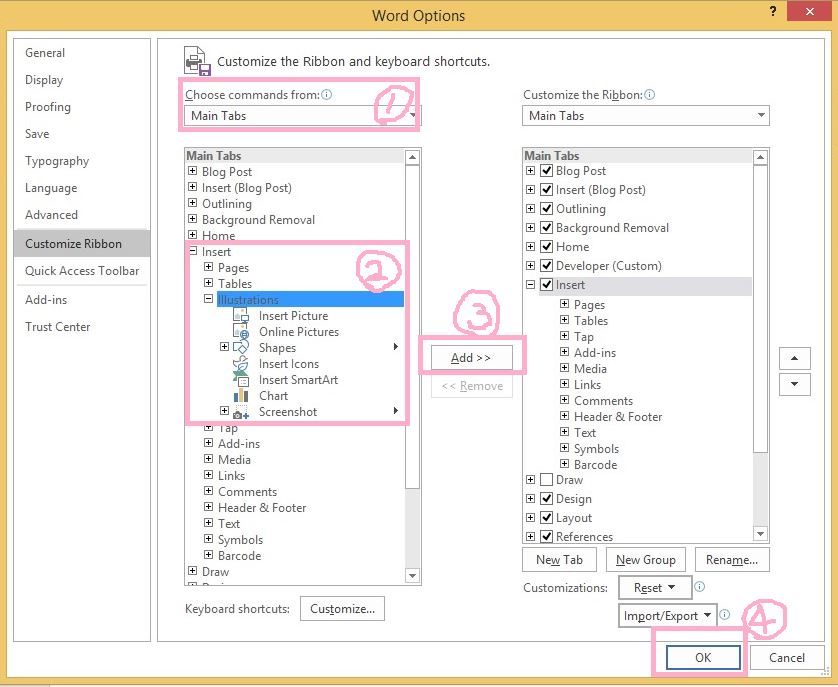 Office 365 Insert/Illustrations/Icons Missing - Microsoft Community