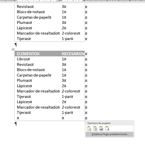 Office 365 Hogar ~ Word: Unir tablas de dos documentos - Microsoft Community