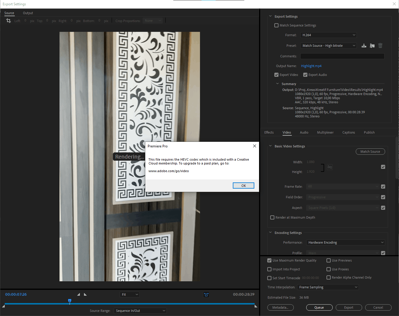 HEVC installation problem impact on Premiere Pro Microsoft Community