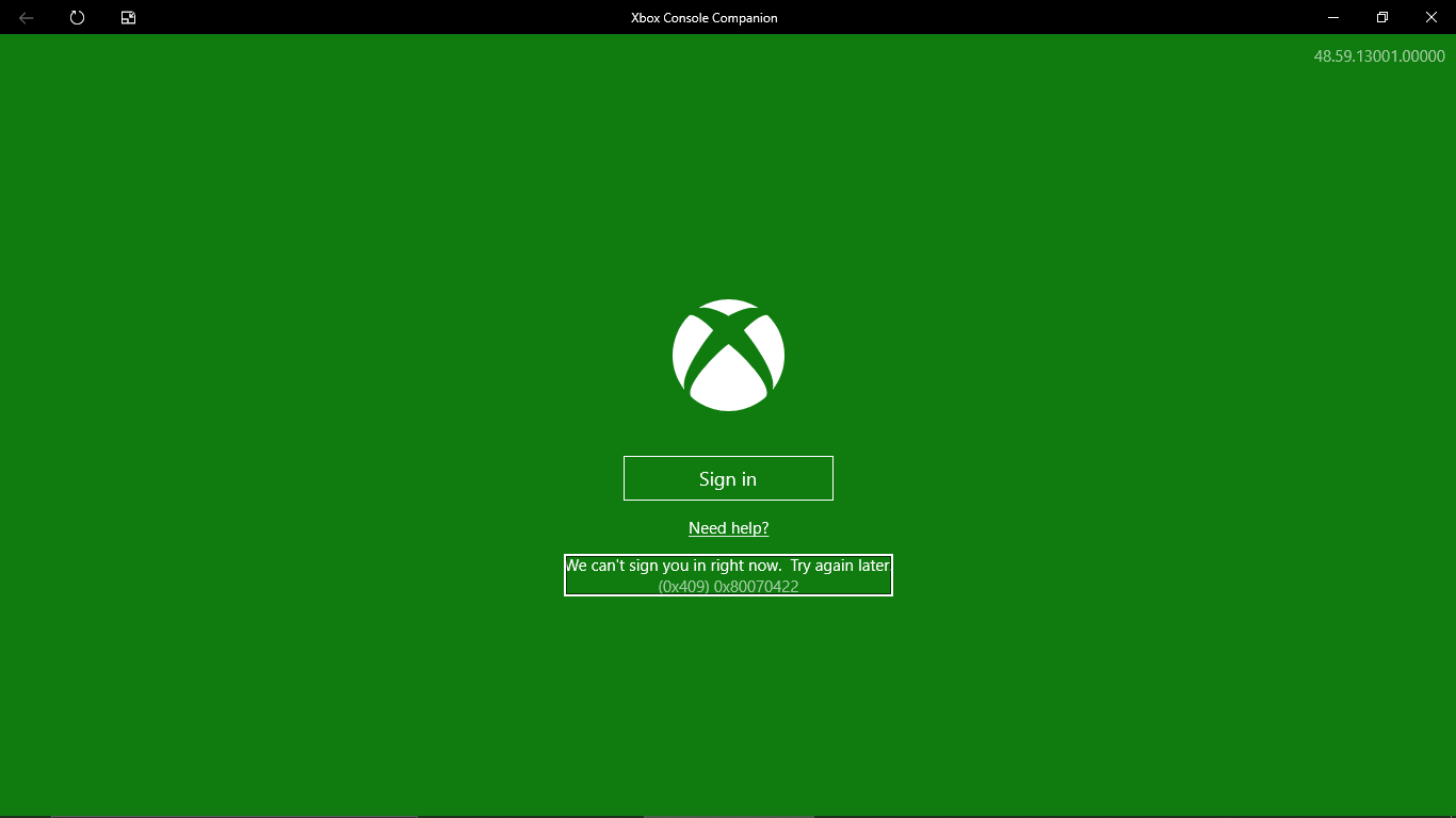 Xbox won't let me sign in Microsoft Community