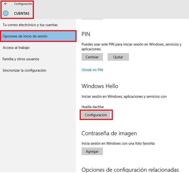 Windows 10 ¿cómo Activar Windows Hello Microsoft Community 6994