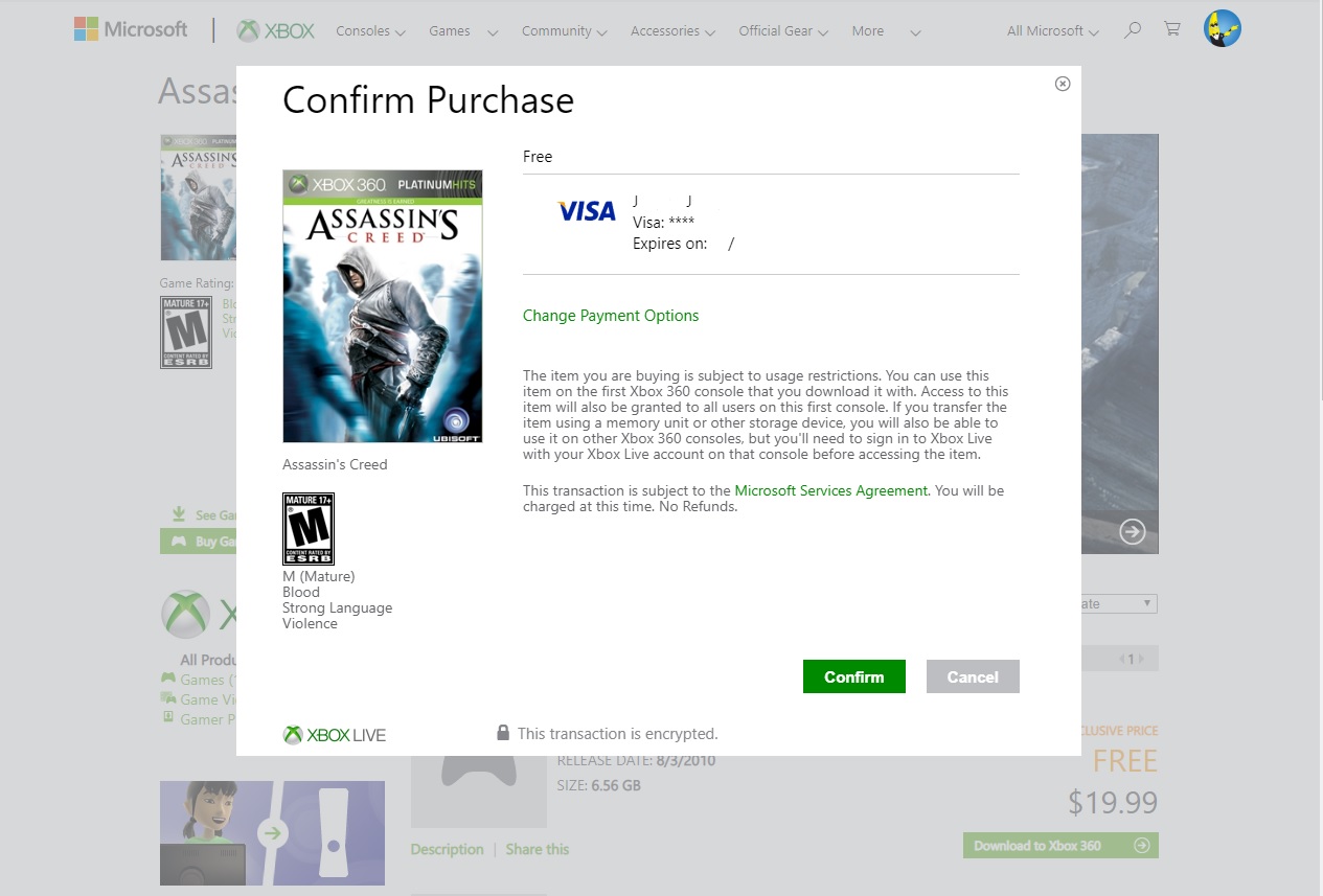 xbox online purchase