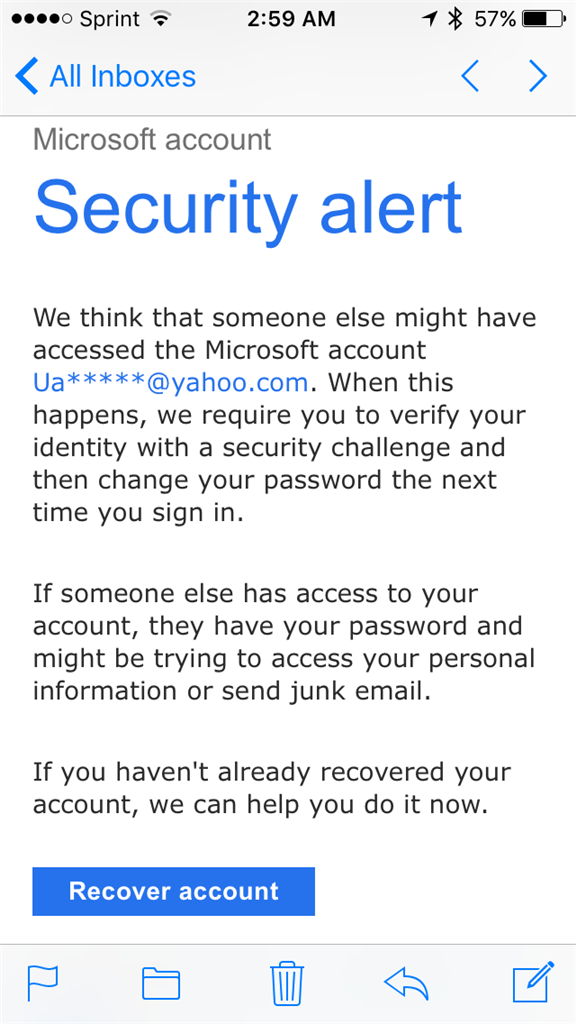 That security alert email from Microsoft isn't spam - Here's what to do