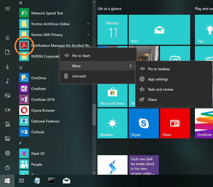 Customize Start Menu - Microsoft Community